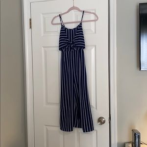 Striped Kids Jumpsuit